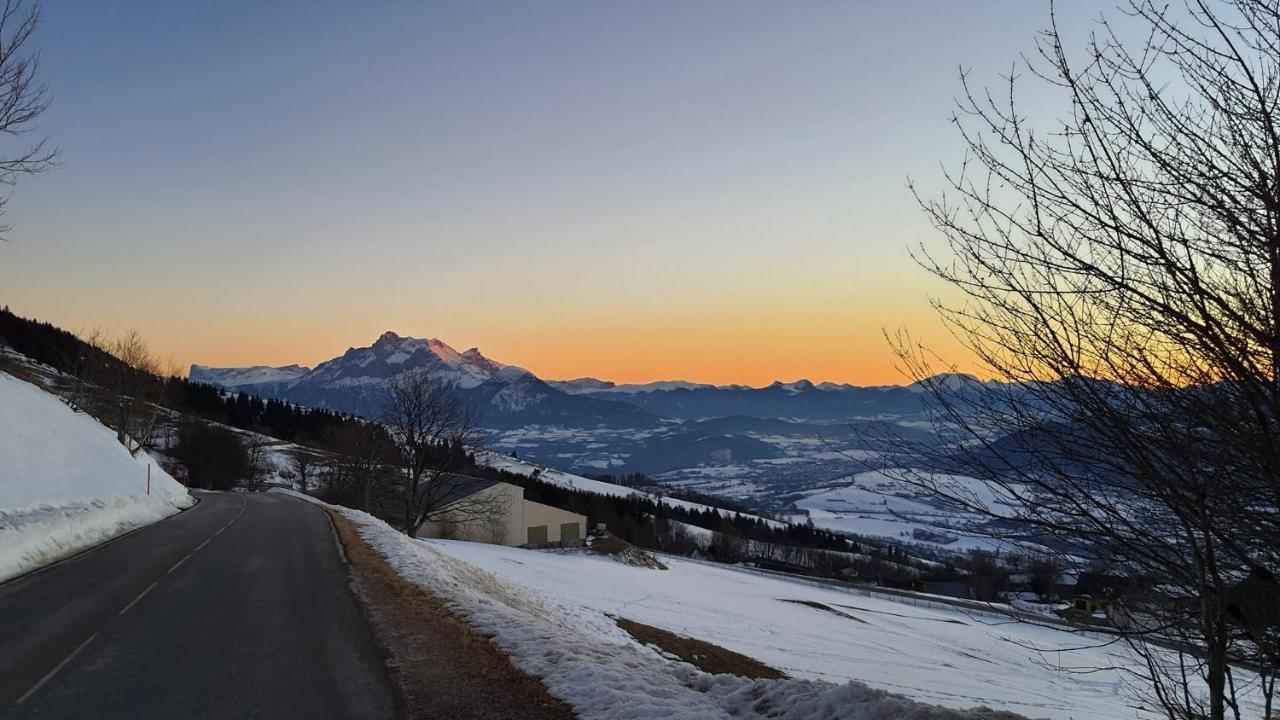 Studio 05 Saint Honoré 1500, Vue montagne et lac, 2 personnes Extérieur photo